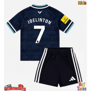 Newcastle United Joelinton #7 Replica Away Stadium Kit for Kids 2026-27 Short Sleeve (+ pants)